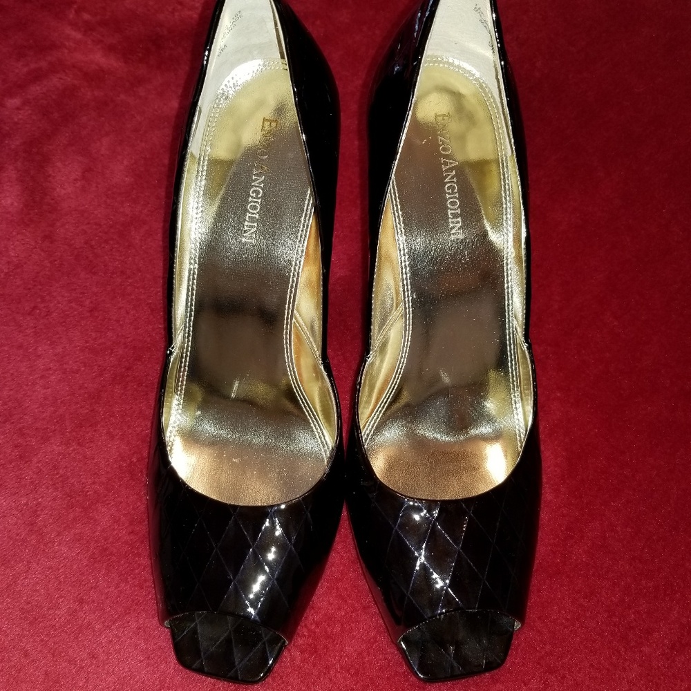 Enzo Angiolini Patent leather heels